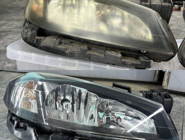 Реставрация стёкол фар