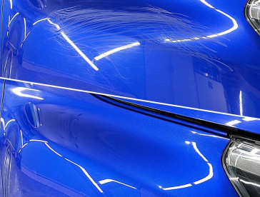 Устранение царапин без покраски